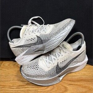 Womens Size 6.5 Nike Zoom Vaporfly Next%3 White Grey Running Shoe DV4130 100